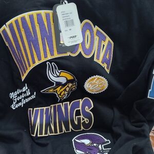 Minnesota Vikings Black Sweatshirt